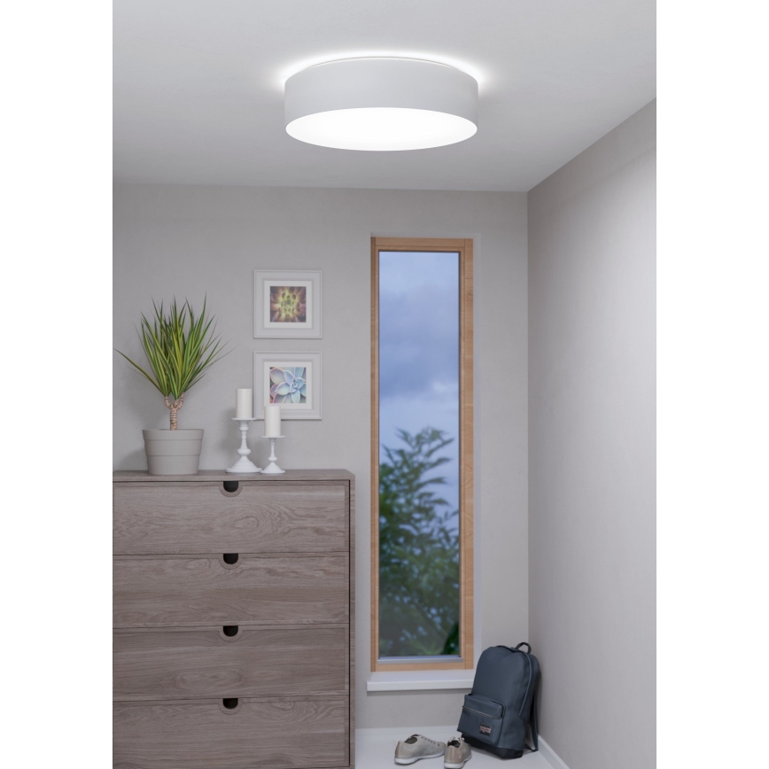Eglo 31766 - LED RGBW Plafonieră reglabilă ROMAO-Z LED/35W/230V 2700-6500K Ø 57 cm albă