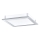 Eglo 31898 - Plafonieră AURIGA 4xE14/40W/230V 38,5x38,5 cm crom lucios