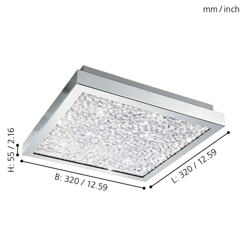 Eglo - LED Plafoniera LED/16W/230V