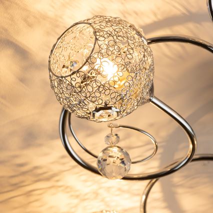 Eglo 32103 - Lustru aplicat LED VELAGO 5xG9/33W/230V crom lucios