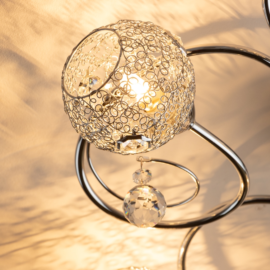 Eglo 32103 - Lustru aplicat LED VELAGO 5xG9/33W/230V crom lucios