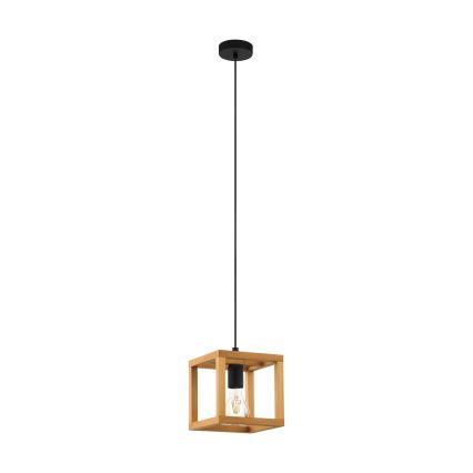 Eglo 32145 - Lampă suspendată pe cablu BLACKCROWN, 1xE27/40W/230V