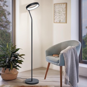 Eglo 32327 - Lampă de podea LED reglabilă RGBW MARGHERA-C LED/15,5W/230V 2700-6500K negru