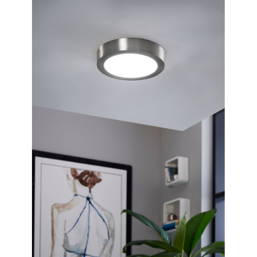 Eglo 32442 - Plafonieră LED FUEVA 1, 18 W, 230 V, diametru 22,5 cm