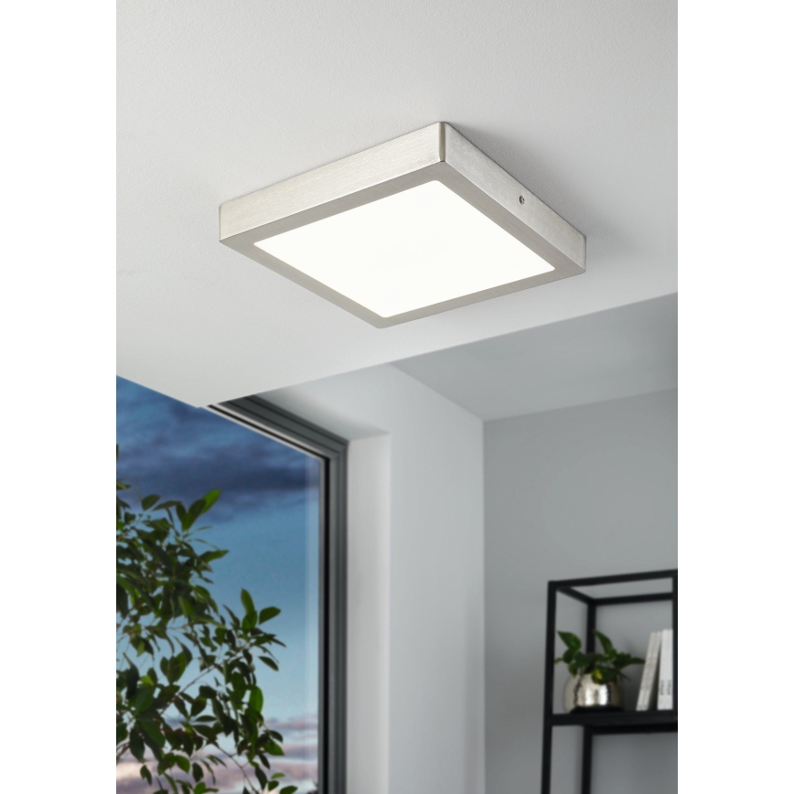Eglo 32446 - Plafonieră LED FUEVA 1, 24 W, 230 V, 30 x 30 cm