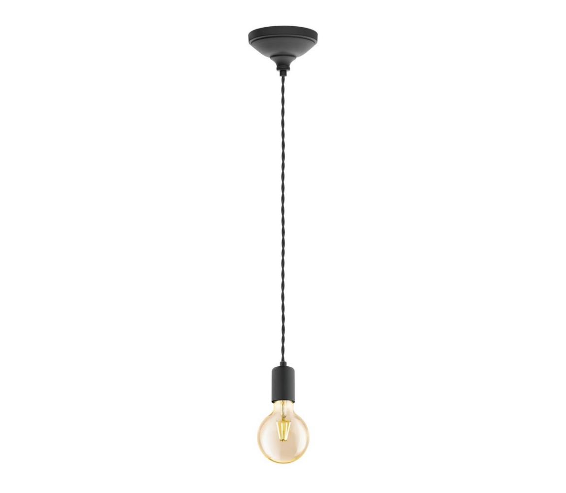 Eglo 32536 - Lustră pe cablu YORTH 1xE27/60W/230V
