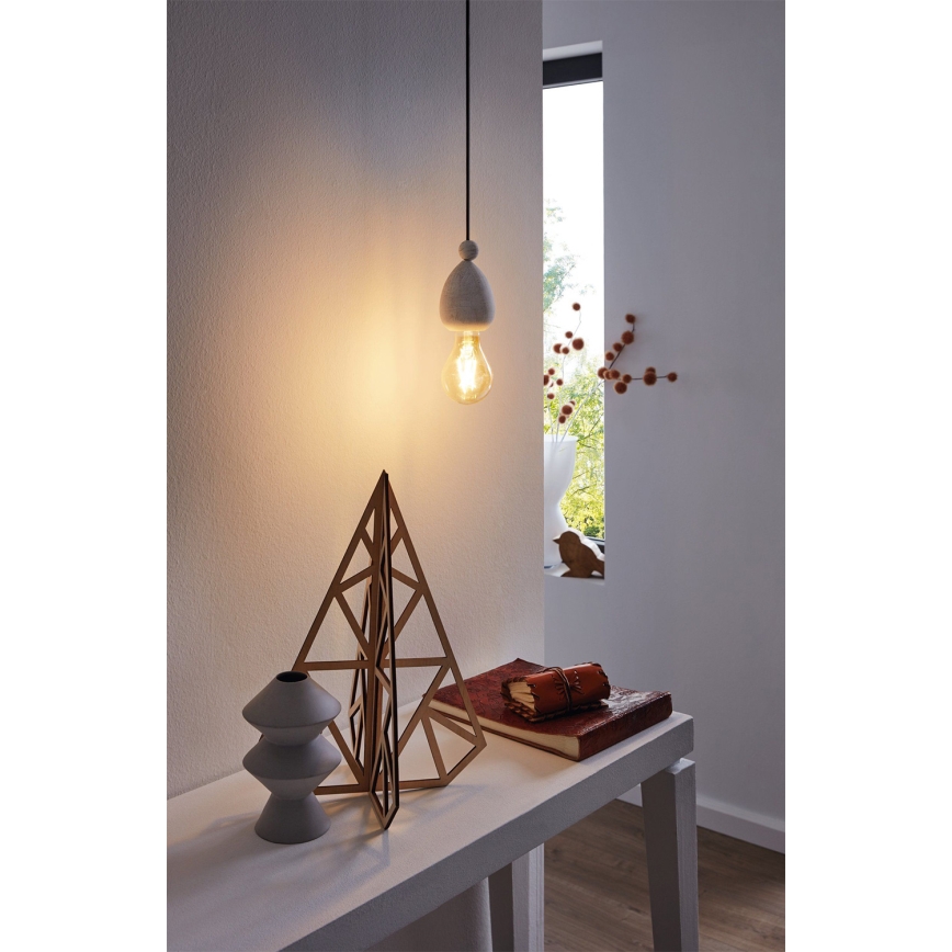 Eglo 32544 - Plafonieră YORTH, 1 x E27/60W/230V, albă