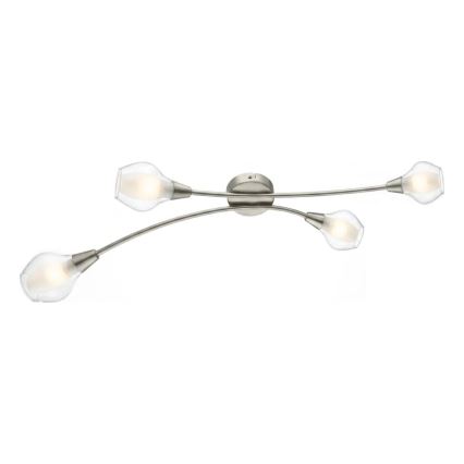 Eglo 32594 - Plafonieră de tavan ARNADO 4xG9/33W/230V crom mat