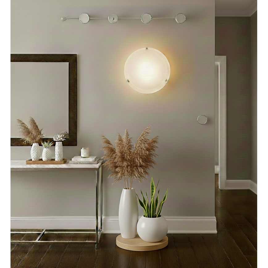 Eglo 32599 - Plafonieră LED SALOME, 11W, 230V, Ø 30 cm, sticlă alabastru - garanție 5 ani