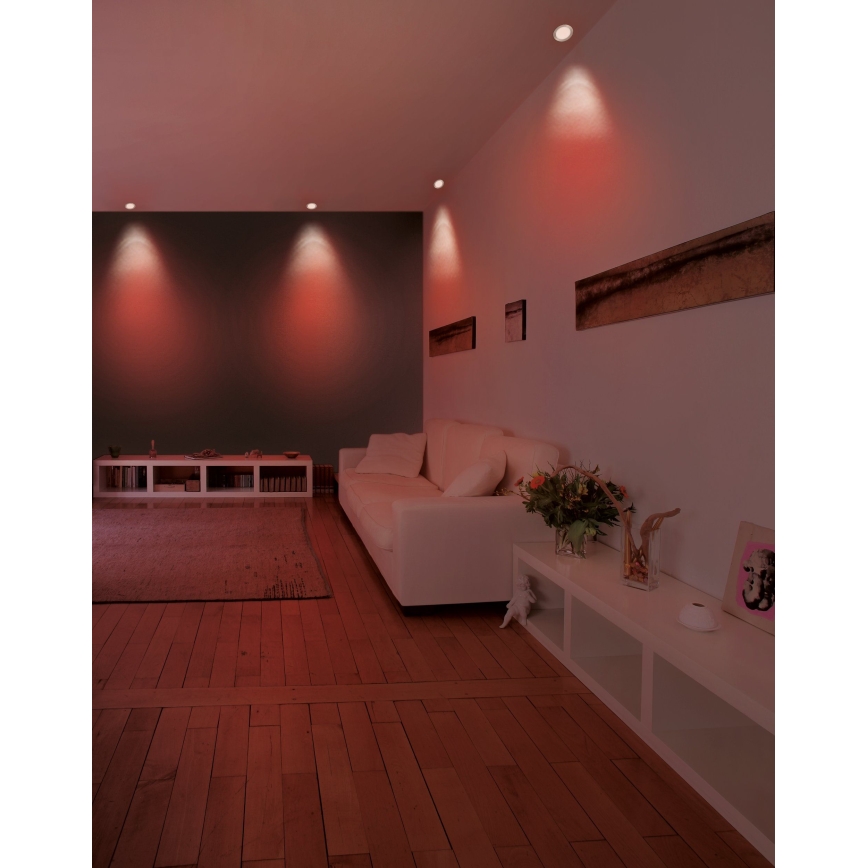 Eglo FUEVA-C – spot LED RGB încastrat, dimabil, 5,4 W, 230 V, Ø 12 cm