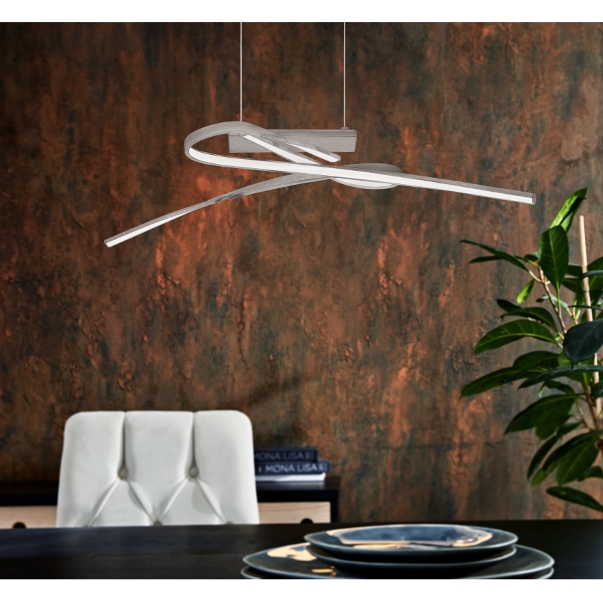 Eglo 32853 - Lustră LED suspendată pe cablu SYMPHONIE LED/18,9W/230V