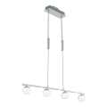 Eglo 32868 - Lustră LED suspendată pe cablu BORRIOL 4xLED/4,5W/230V