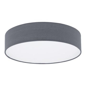 Eglo 32893 - Plafonieră REVILLA 1xE27/40W/230V tm. gri