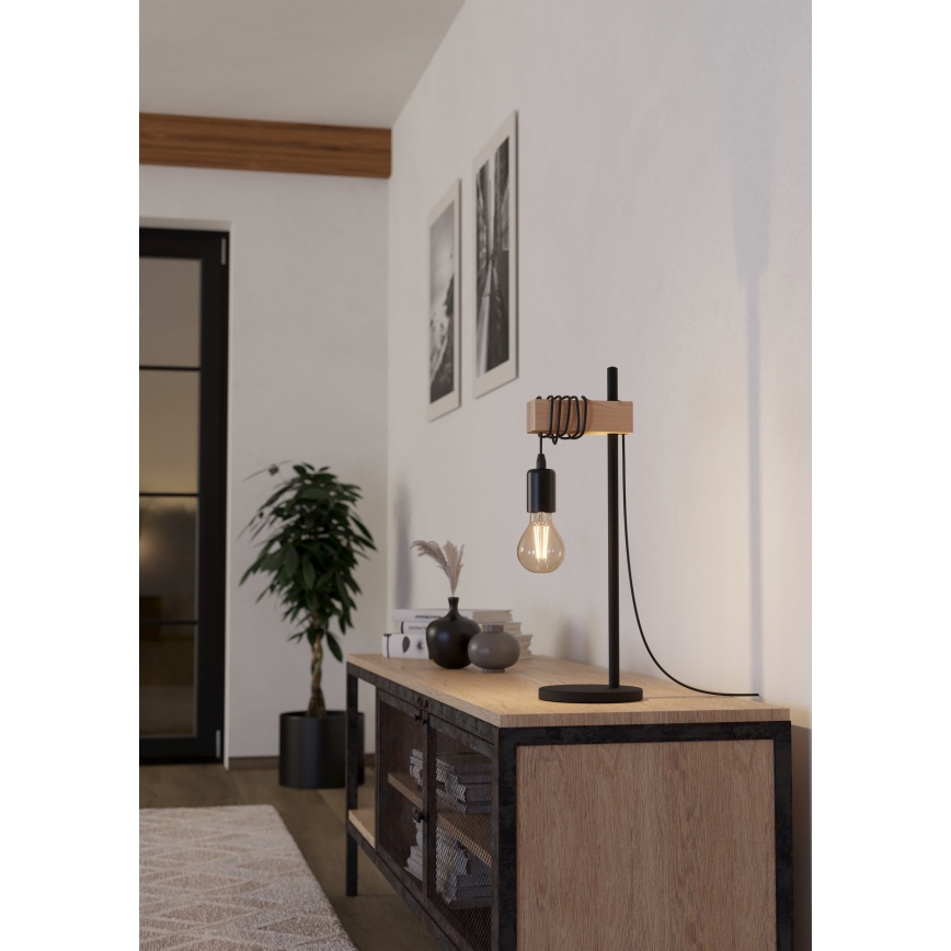 Eglo - Lampă de masă TOWNSHEND 1xE27/10W/230V