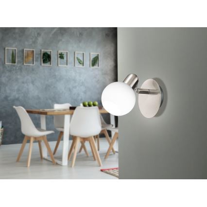 Eglo 32925 - Aplica spot LED reglabilă COMBA 1xE14/6W/230V crom mat