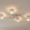 Eglo 32996 - Lustră aplicată SALTO 4xLED/5,4W/230V, crom lucios