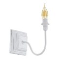 Eglo 33001 - Aplică de perete 1xE14/40W/230V albă