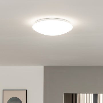 Eglo 33219 - Plafonieră LED RGBW dimmabilă GIRON-C LED/17W/230V, Ø 30 cm, albă