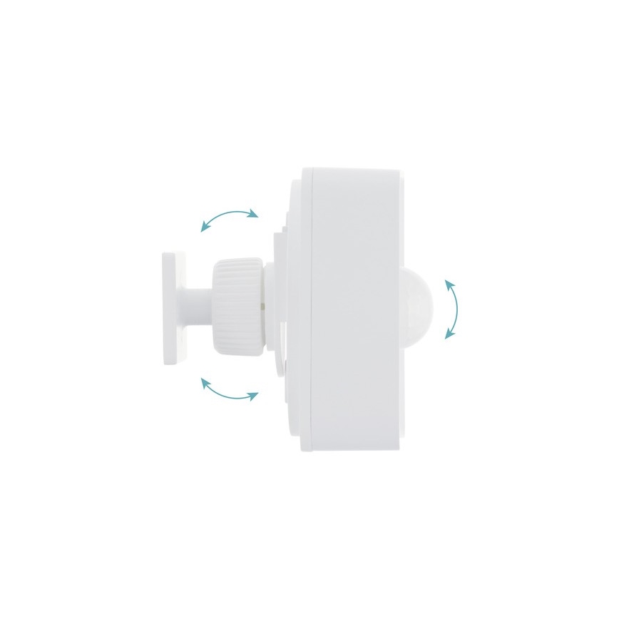 Eglo 33236 - Senzor exterior de mișcare și crepuscular CONNECT SENSOR, 3xAA, 12 m, alb, IP44