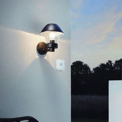 Eglo 33236 - Senzor exterior de mișcare și crepuscular CONNECT SENSOR, 3xAA, 12 m, alb, IP44