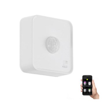 Eglo 33236 - Senzor exterior de mișcare și crepuscular CONNECT SENSOR, 3xAA, 12 m, alb, IP44