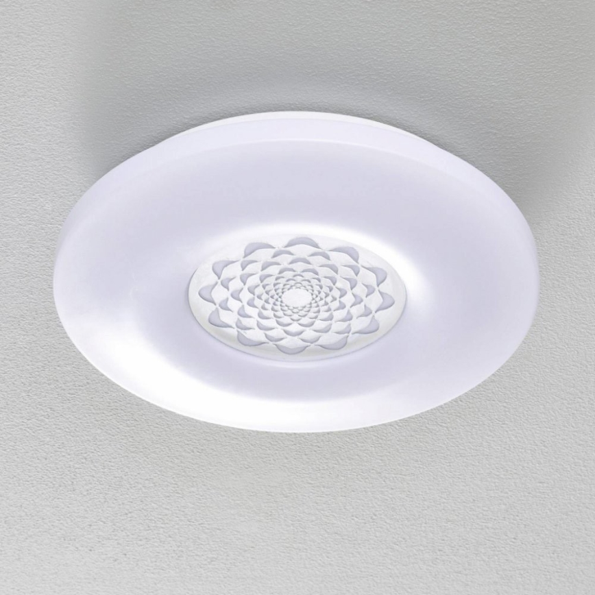 Eglo 33248 - Plafonieră LED RGBW dimerizabilă CAPASSO-C LED/17W/230V 2700-6500K Ø 34 cm