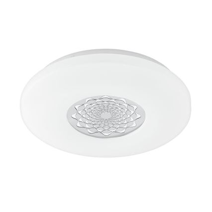 Eglo 33248 - Plafonieră LED RGBW dimerizabilă CAPASSO-C LED/17W/230V 2700-6500K Ø 34 cm