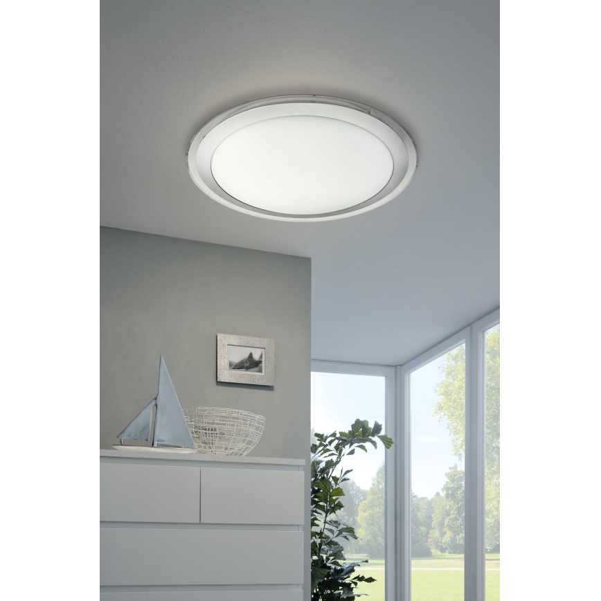Eglo 33255 - Lampă de tavan LED RGBW dimabilă COMPETA-C LED/17W/230V 2700-6500K Ø 43 cm