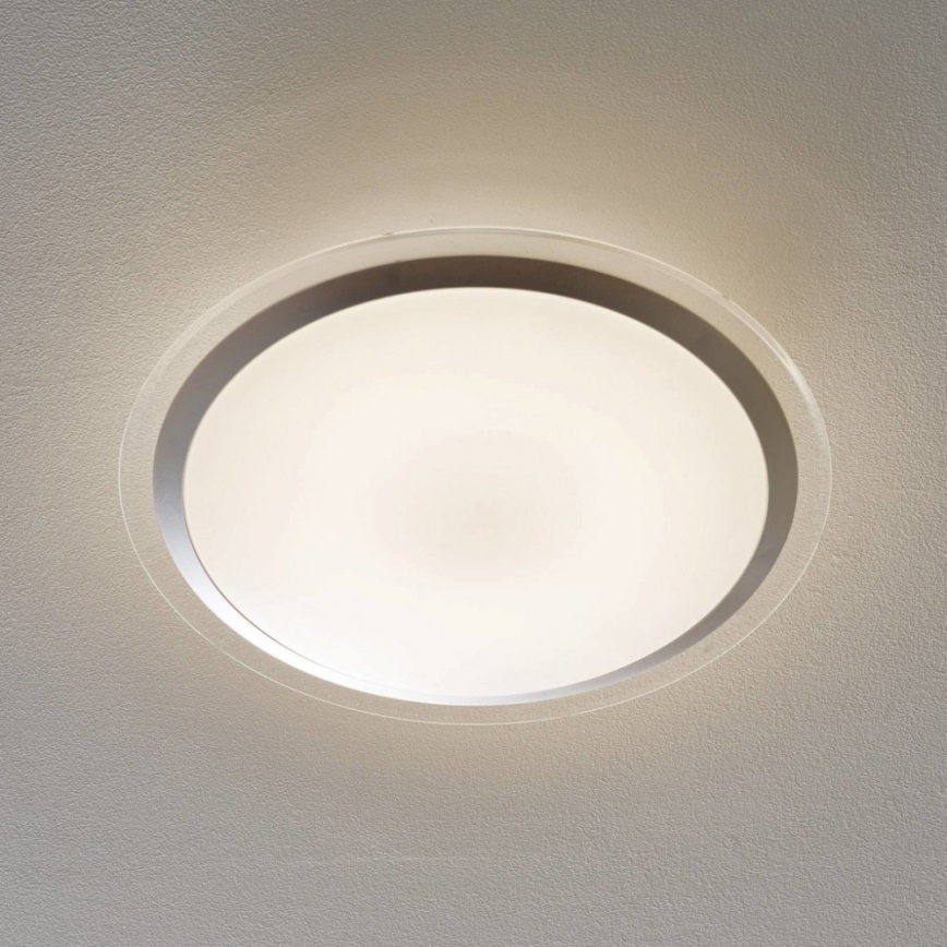 Eglo 33255 - Lampă de tavan LED RGBW dimabilă COMPETA-C LED/17W/230V 2700-6500K Ø 43 cm