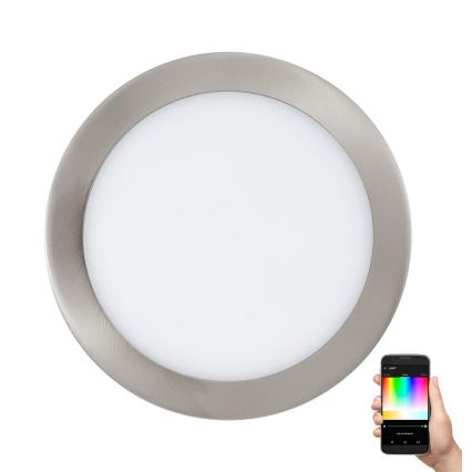Eglo 33317 - Spot încastrat LED RGBW dimmabil FUEVA-C LED/15,6W/230V 2700-6500K Ø 22,5 cm