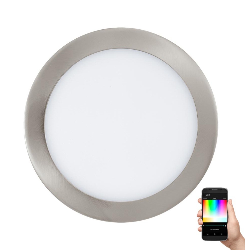 Eglo 33317 - Spot încastrat LED RGBW dimmabil FUEVA-C LED/15,6W/230V 2700-6500K Ø 22,5 cm