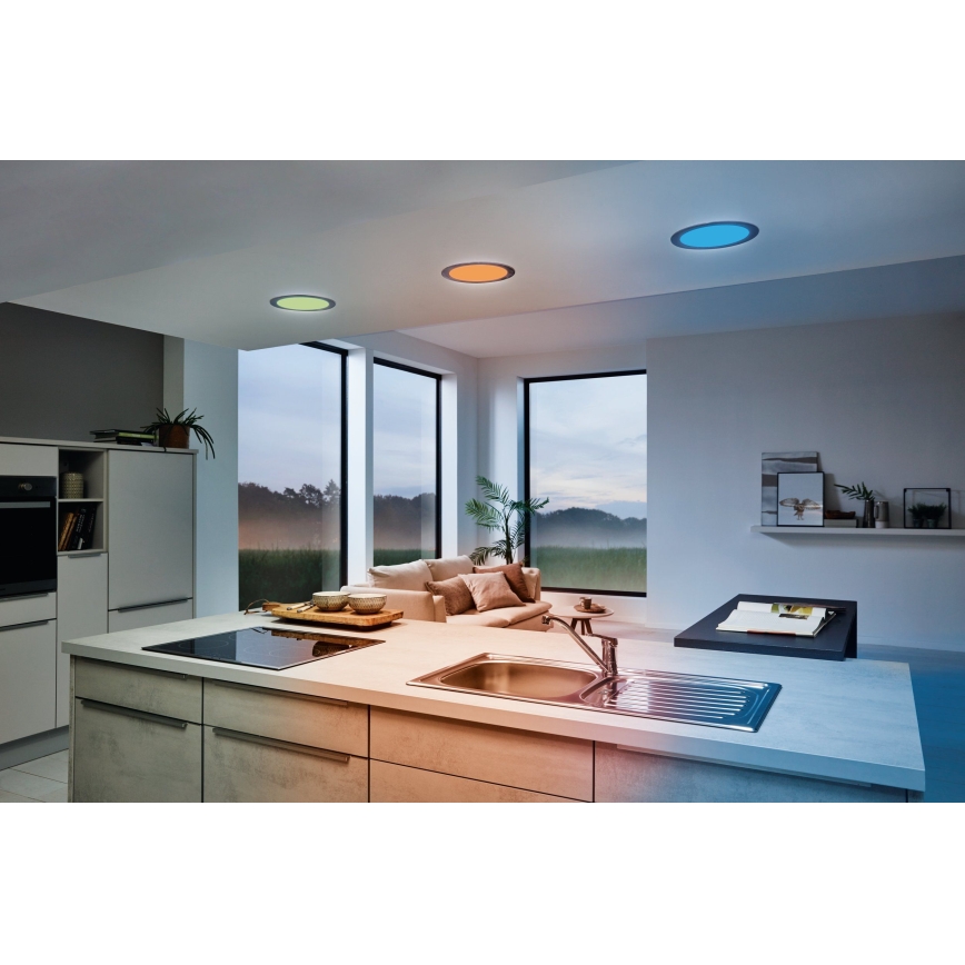 Eglo 33317 - Spot încastrat LED RGBW dimmabil FUEVA-C LED/15,6W/230V 2700-6500K Ø 22,5 cm