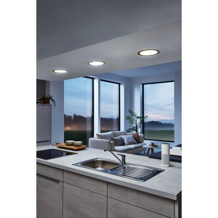 Eglo 33317 - Spot încastrat LED RGBW dimmabil FUEVA-C LED/15,6W/230V 2700-6500K Ø 22,5 cm