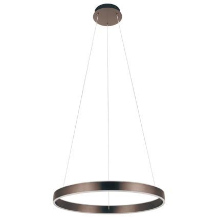 Eglo 33483 - Pendul LED suspendat pe cablu ALCAZABA 2xLED/18W/230V 3000K Ø55 cm, bronz