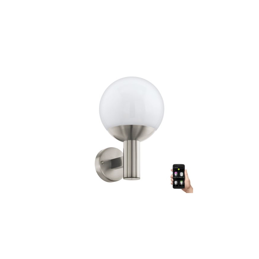 Eglo 33564 - Aplică de perete pentru exterior NISIA-C LED/9W/230V IP44