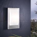 Eglo 33569 - Aplică de perete LED pentru exterior VERRES-C, 1xE27/9W/230V, IP44, crom mat