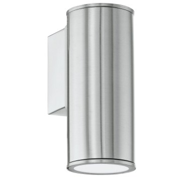 Eglo 33581 - Aplica de exterior RIGA LED RGBW, reglabilă, 1x GU10/5W/230V, 2700-6500K, IP44, crom mat