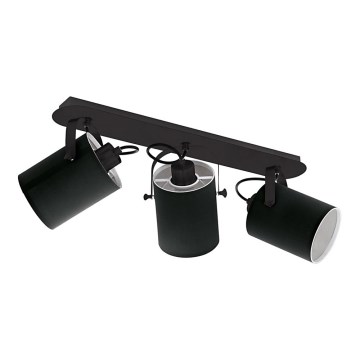 Eglo 33647 - Plafonieră cu spoturi VILLABATE, 3 x E27 / 10W / 230V