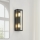 Eglo 33856 - Aplică de perete pentru exterior ALAMONTE 2xE27/60W/230V IP44 negru