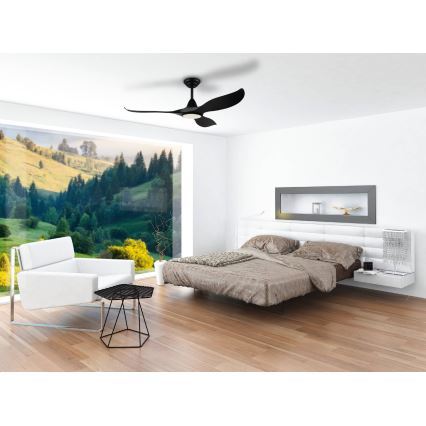 Eglo - LED Ventilator de tavan LED/15W/230V + Telecomandă