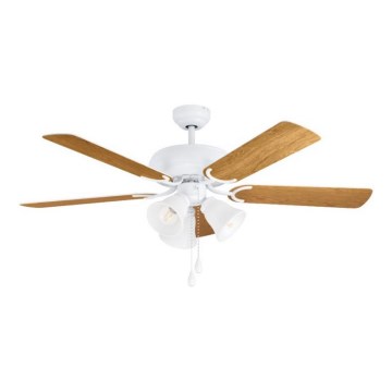 Eglo 35076 - Ventilator de tavan LAS PALMAS 3xE27/40W/230V maro