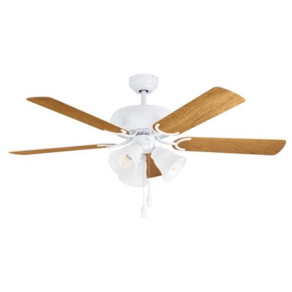 Eglo 35076 - Ventilator de tavan LAS PALMAS 3xE27/40W/230V maro
