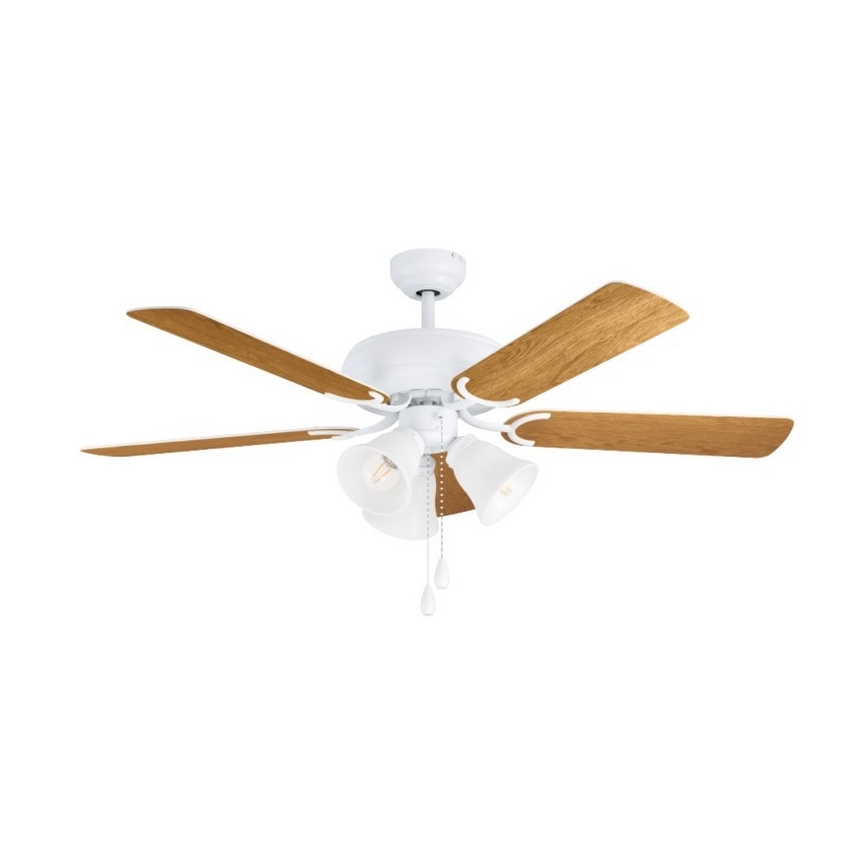 Eglo 35076 - Ventilator de tavan LAS PALMAS 3xE27/40W/230V maro