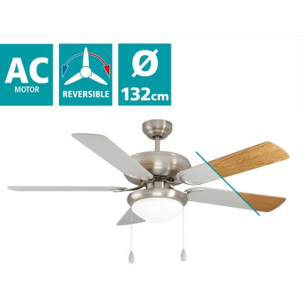 Eglo 35078 - Ventilator de tavan BALLINA 2xE27/40W/230V