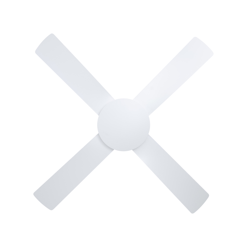 Eglo - Ventilator de tavan 52W/230V, cu telecomandă, alb