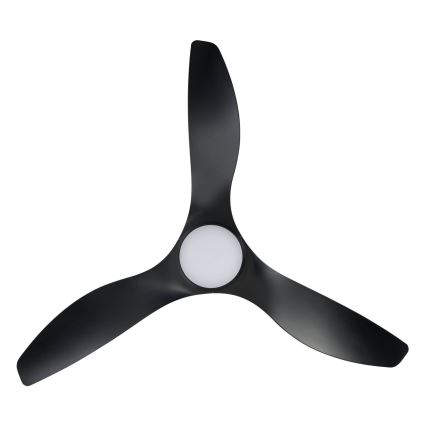 Eglo - Ventilator de tavan LED Ø 132 cm, 20 W, 230 V, 3000/4000/5000 K, negru, cu telecomandă