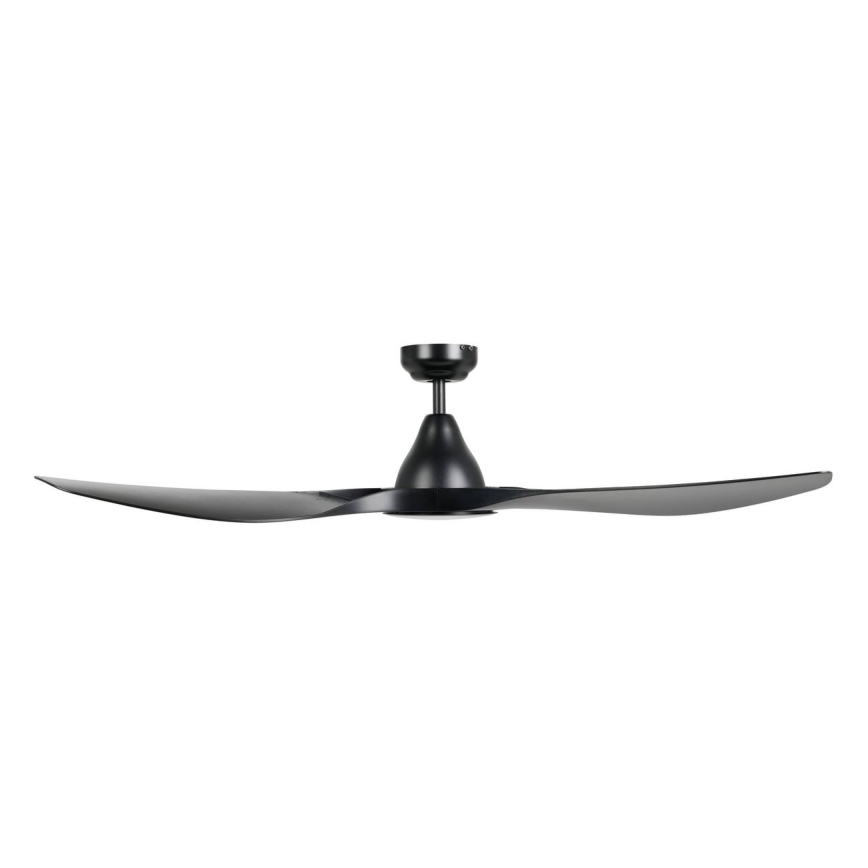 Eglo - Ventilator de tavan LED Ø 132 cm, 20 W, 230 V, 3000/4000/5000 K, negru, cu telecomandă