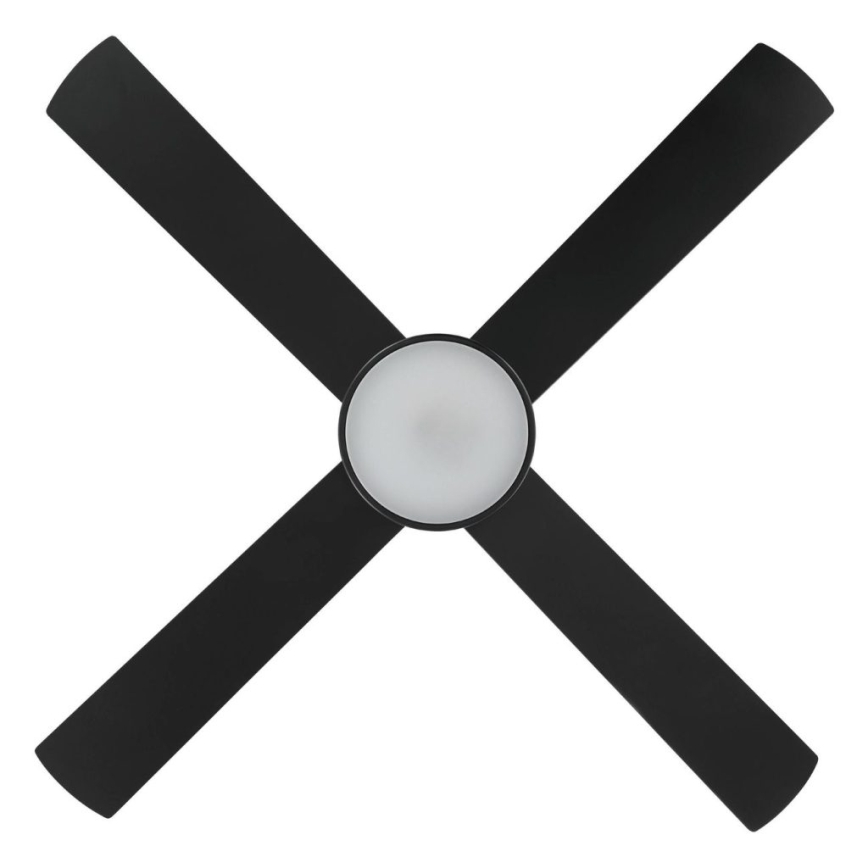 Eglo - Ventilator de tavan LED/19W/230V 3000/4000/5000K, Ø 122 cm, negru, cu telecomandă