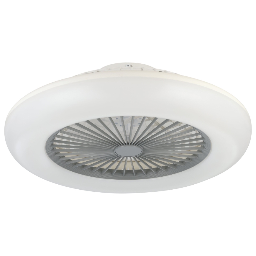 Eglo - Ventilator de tavan LED dimabil, 3xLED/12,6W/230V, 2700-6500K, Ø 55 cm, gri + telecomandă