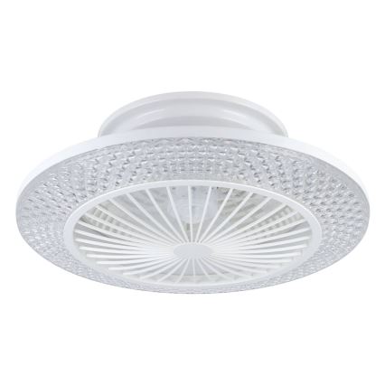 Eglo - Ventilator de tavan LED dimabil 3xLED/12,6W/230V 2700-6500K Ø 55 cm alb + telecomandă